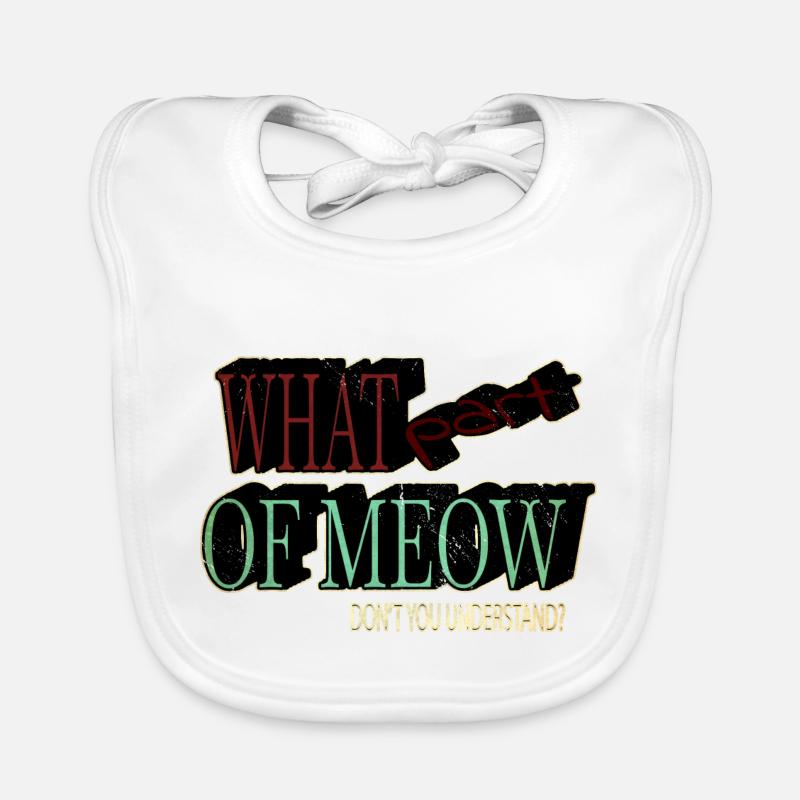 black cool valentines day cat long sleeve shirts Baby Bio-Lätzchen