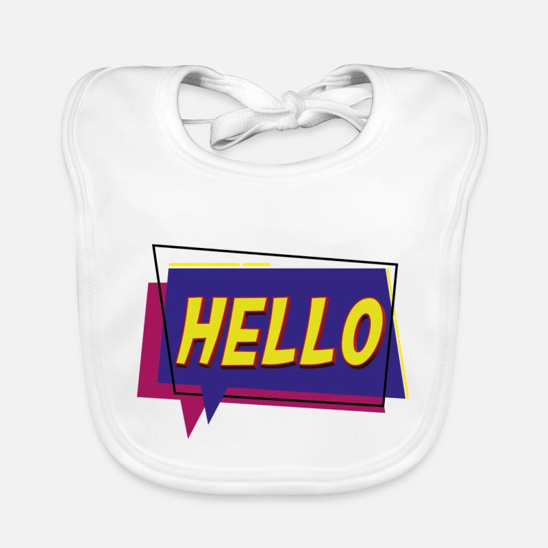 HELLO Bavoir bio Bébé