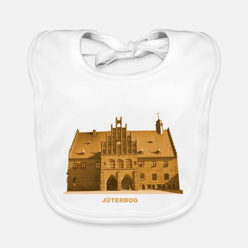 Jüterbog Rathaus Teltow Fläming Brandenburg Baby Bio-Lätzchen