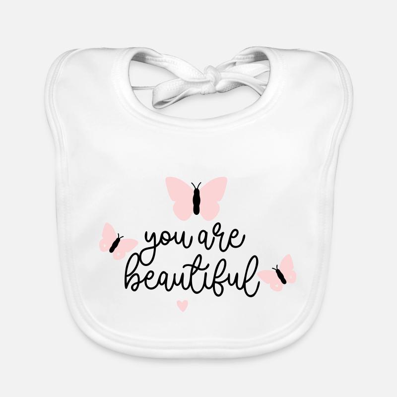 Tu es belle Bavoir bio Bébé