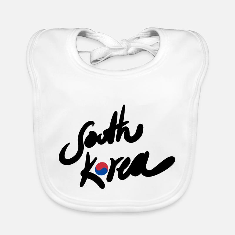 Corée du Sud Bavoir bio Bébé
