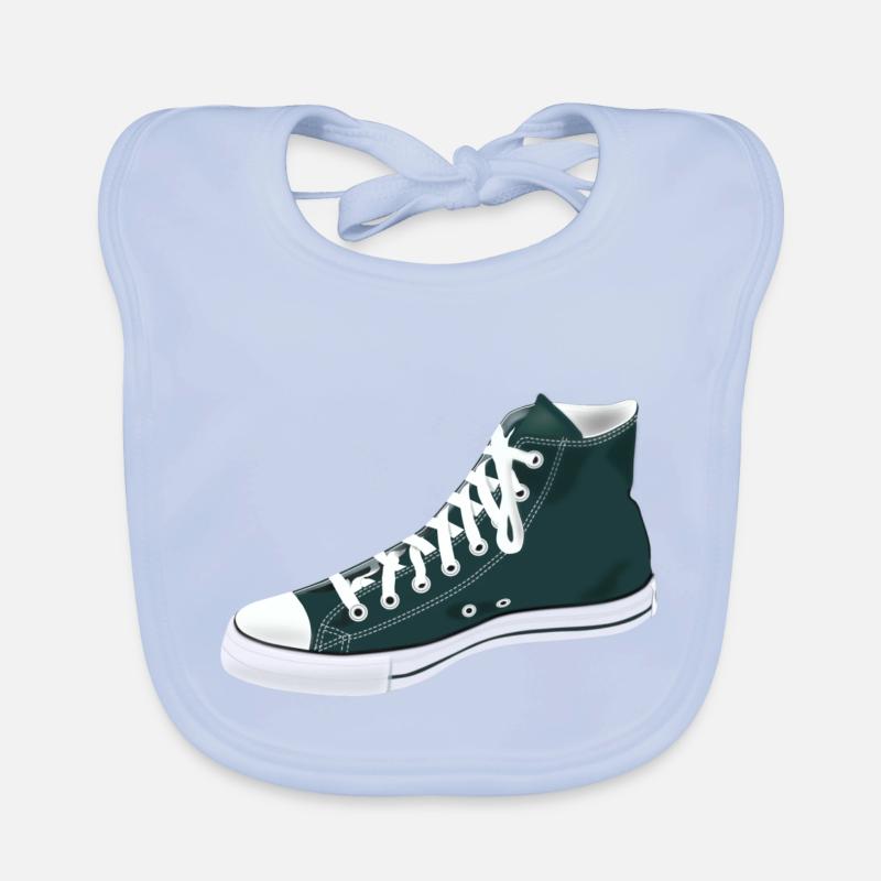 Sneaker & Chuck - for lovers Organic Baby Bibs