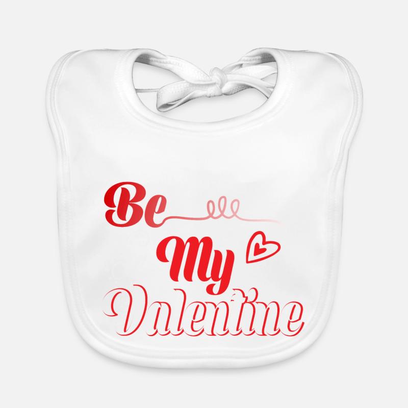 Sois mon valentin Bavoir bio Bébé