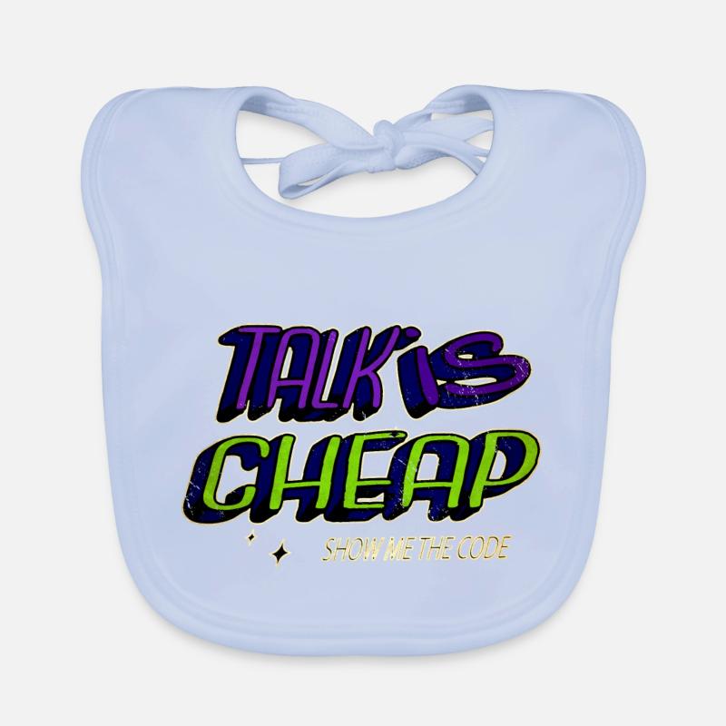 computer language Organic Baby Bibs