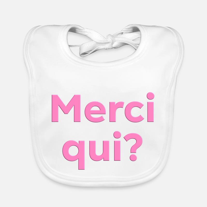 Merci qui Bavoir bio Bébé