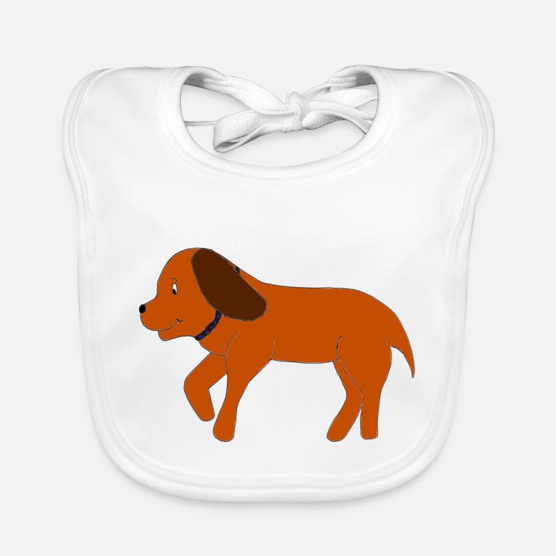 dog Organic Baby Bibs