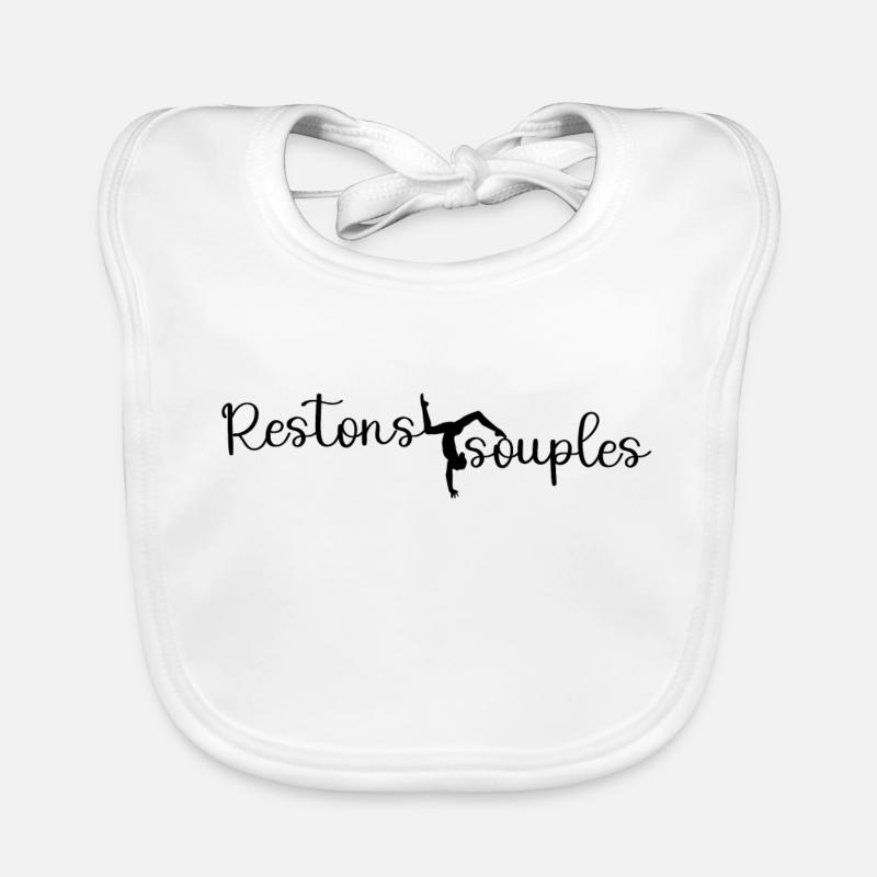 Restons souples Bavoir bio Bébé