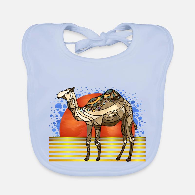 Camel Organic Baby Bibs