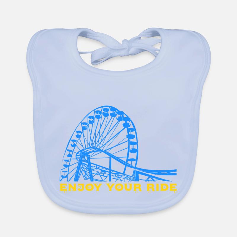 ENJOY YOUR RIDE Organic Baby Bibs