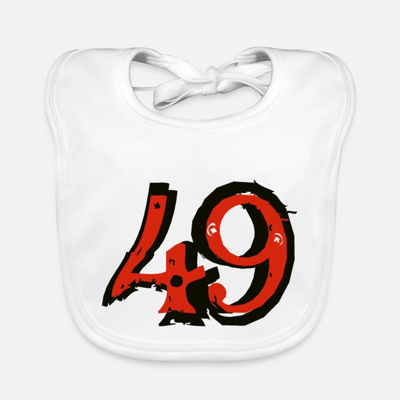 49 Nummer neunundvierzig 20032 A Baby Bio-Lätzchen