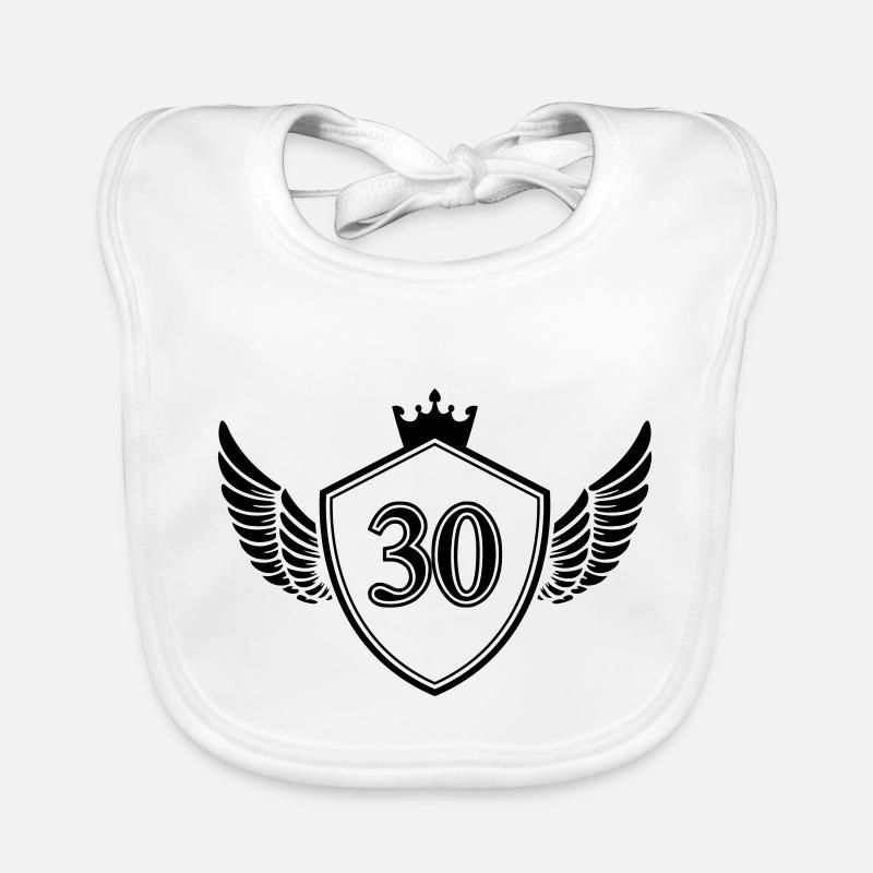 Coat of arms 30 Organic Baby Bibs