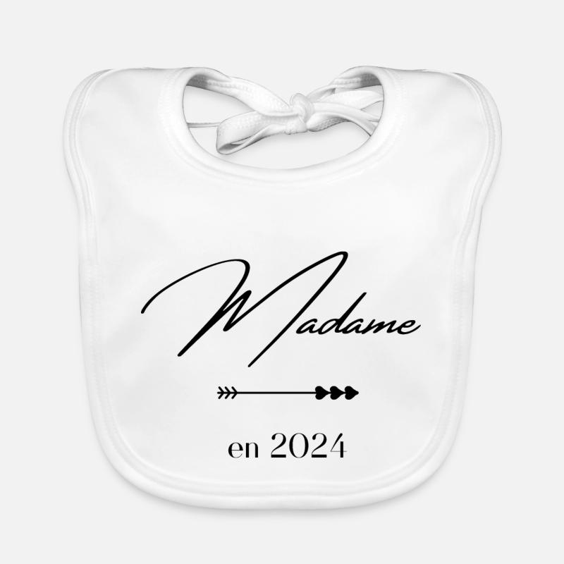 Madame en 2024 Bavoir bio Bébé