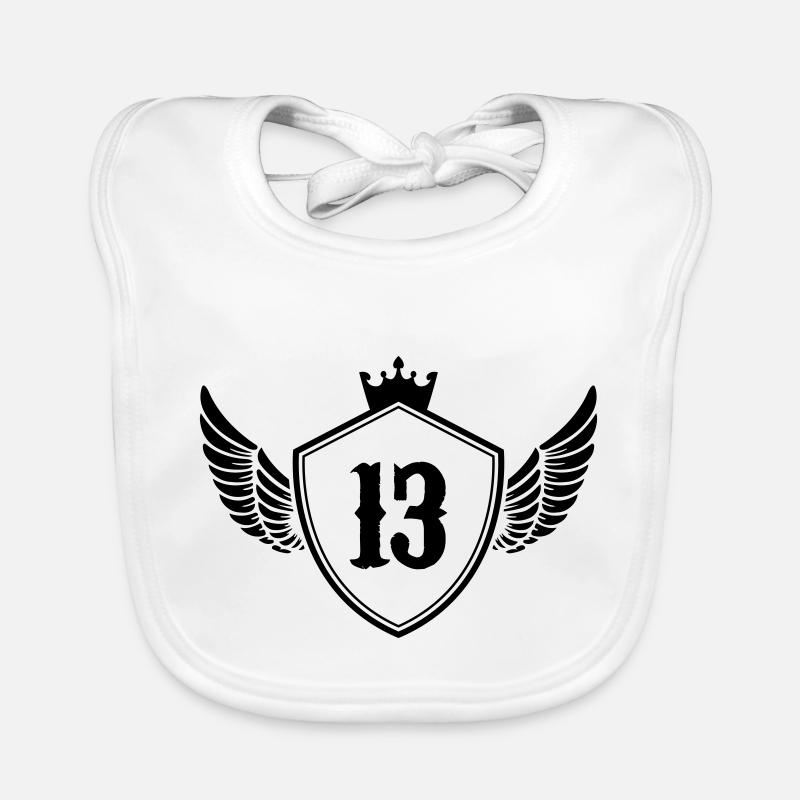 wappen 13 Baby Bio-Lätzchen