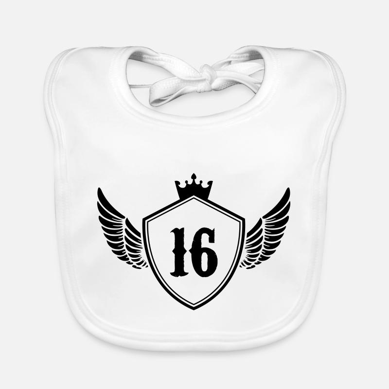 wappen 16 Baby Bio-Lätzchen
