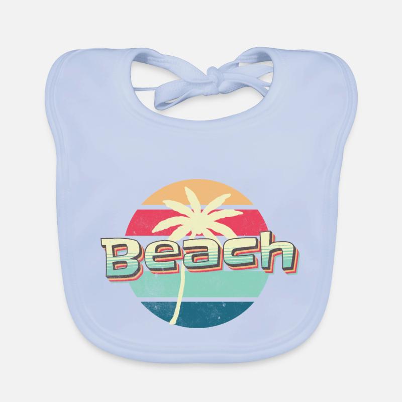 Brise de plage Bavoir bio Bébé