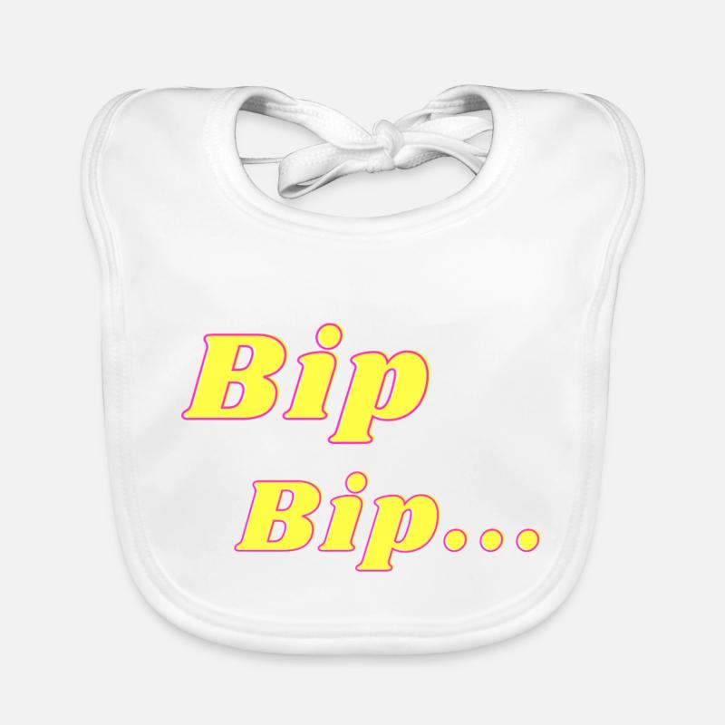 Bip Bip - Des designs amusants et originaux Bavoir bio Bébé