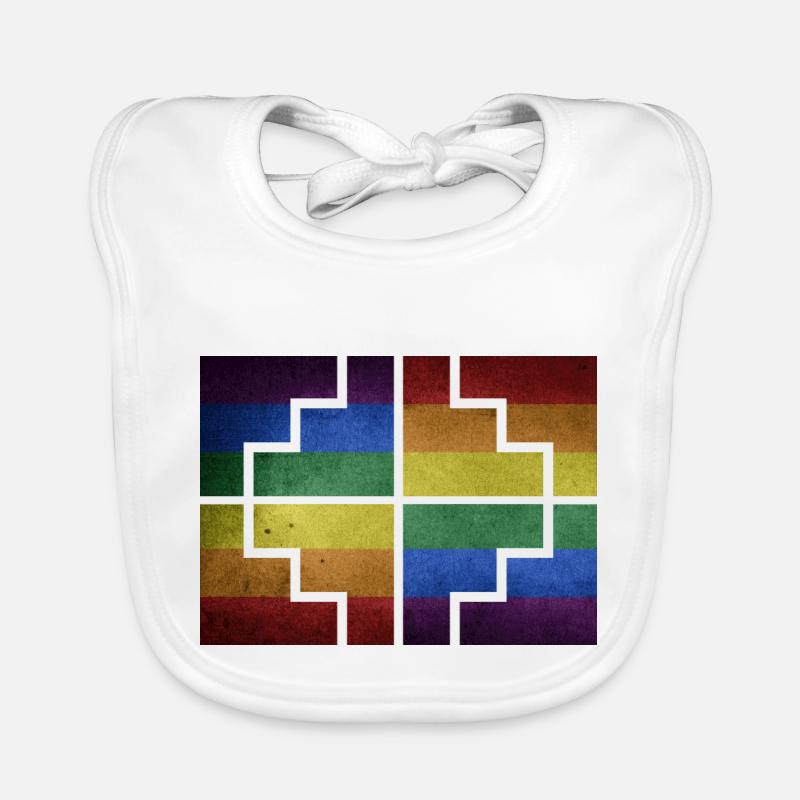 Geometrics Organic Baby Bibs
