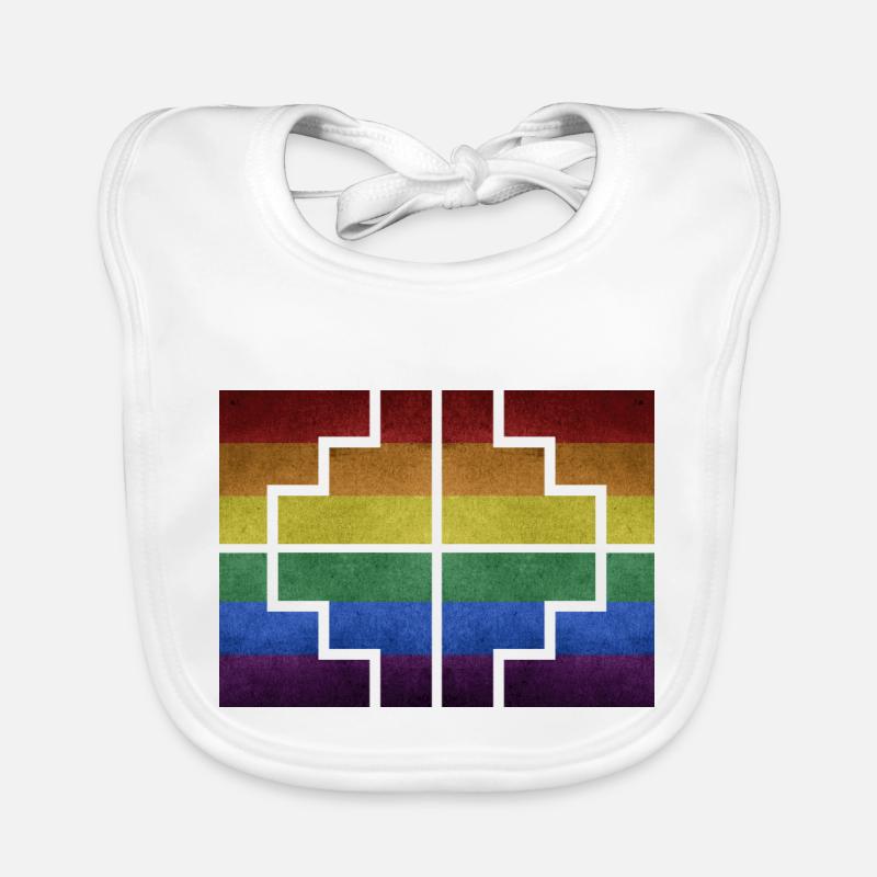 Geometrics Organic Baby Bibs