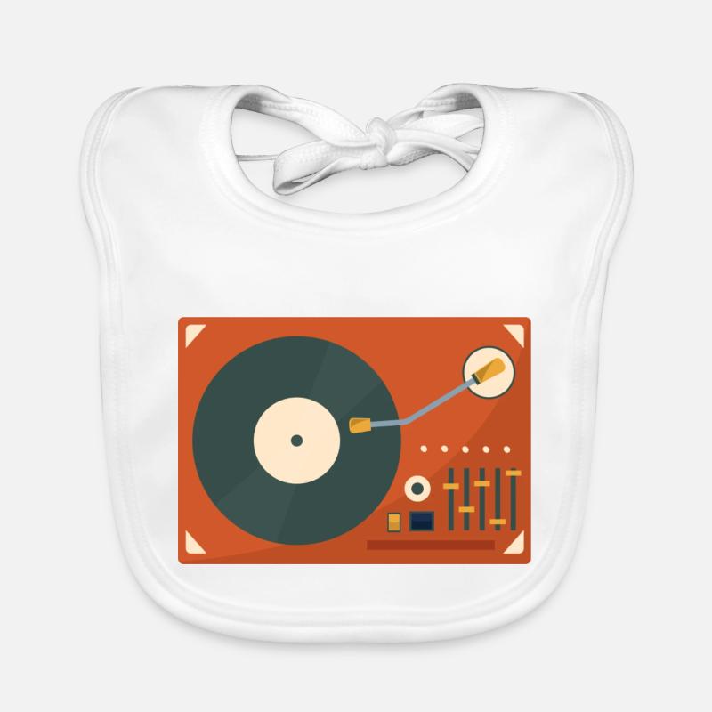 Électrophone Bavoir bio Bébé