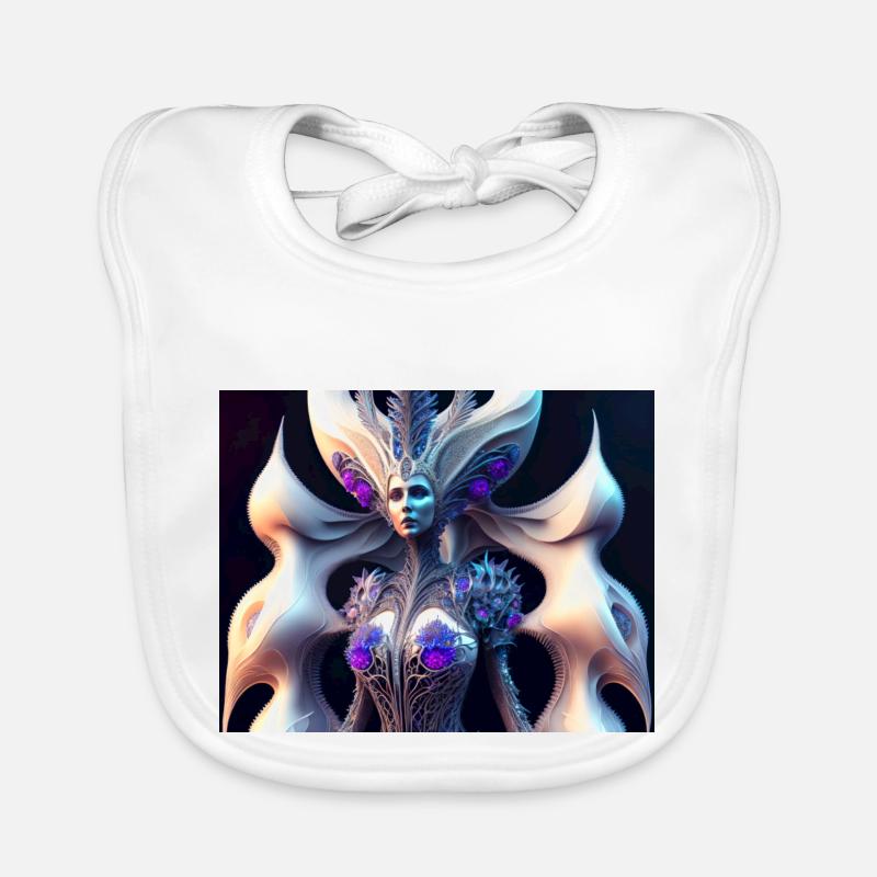 Metallic Witch Organic Baby Bibs