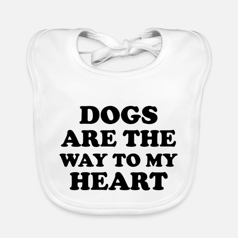 Chien Hund Bavoir bio Bébé
