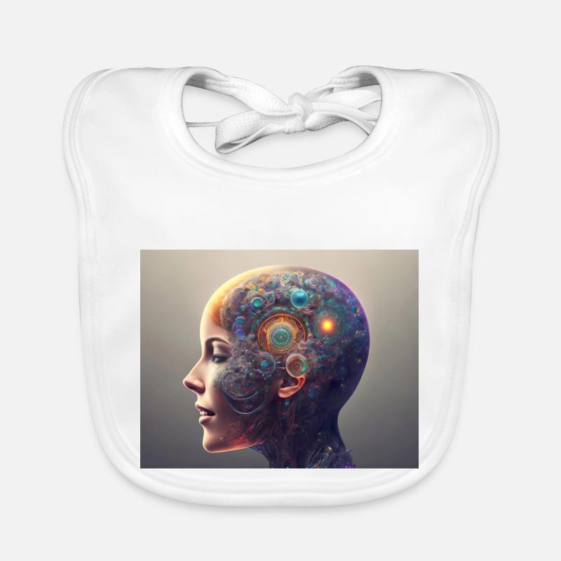 Mechanical head Organic Baby Bibs