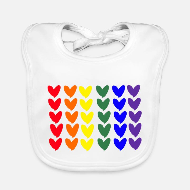 Pride Schwul Lesbisch LGBT Baby Bio-Lätzchen