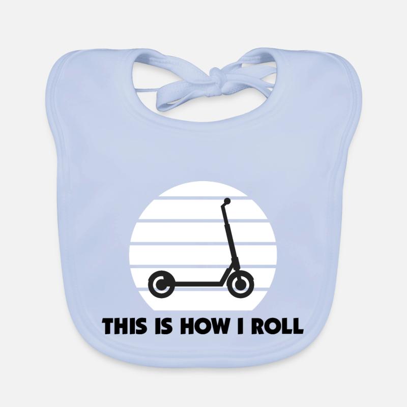 E-Scooter Roller Scooter Organic Baby Bibs