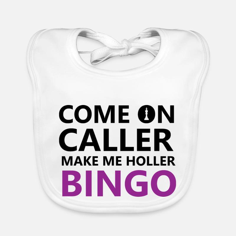 Boardgame Chess Backgammon Game Night Organic Baby Bibs