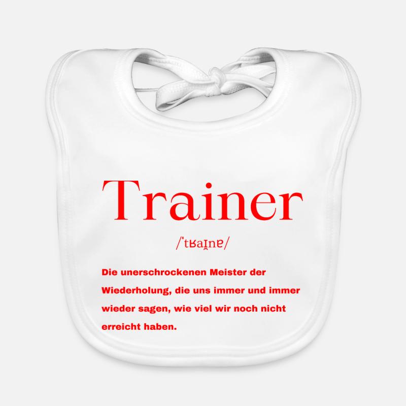 Trainer Definition Baby Bio-Lätzchen