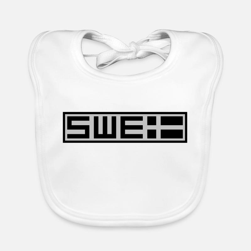 Tactique suédoise Bavoir bio Bébé