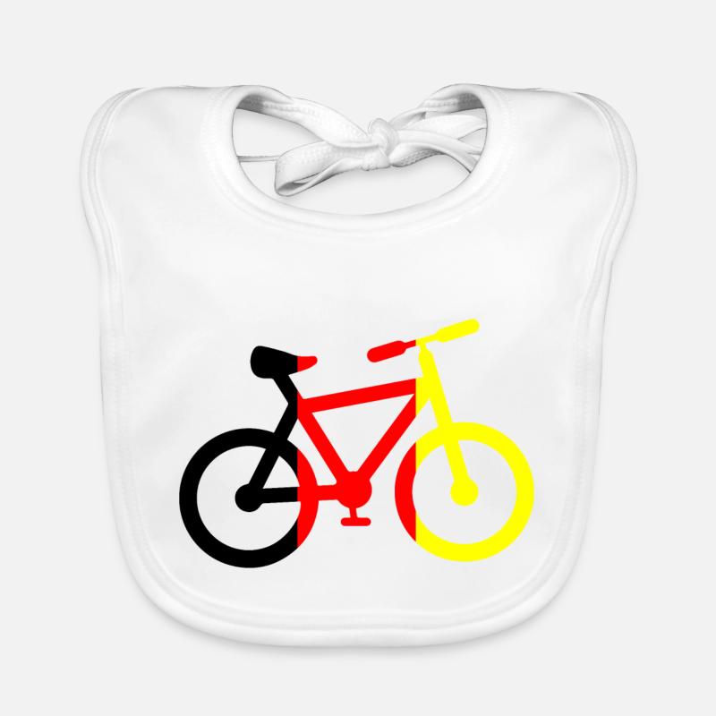 Triathlon Natation Vélo Course Marathon Bavoir bio Bébé