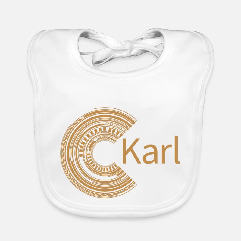 For Karl Organic Baby Bibs