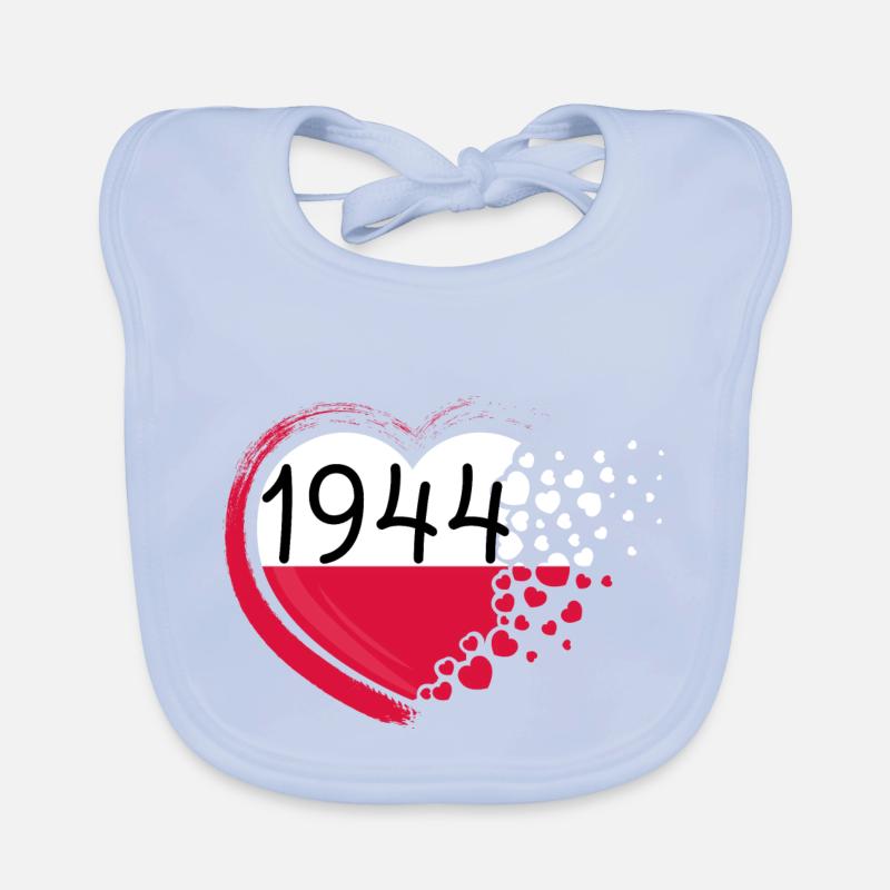 Pologne 1944 Bavoir bio Bébé