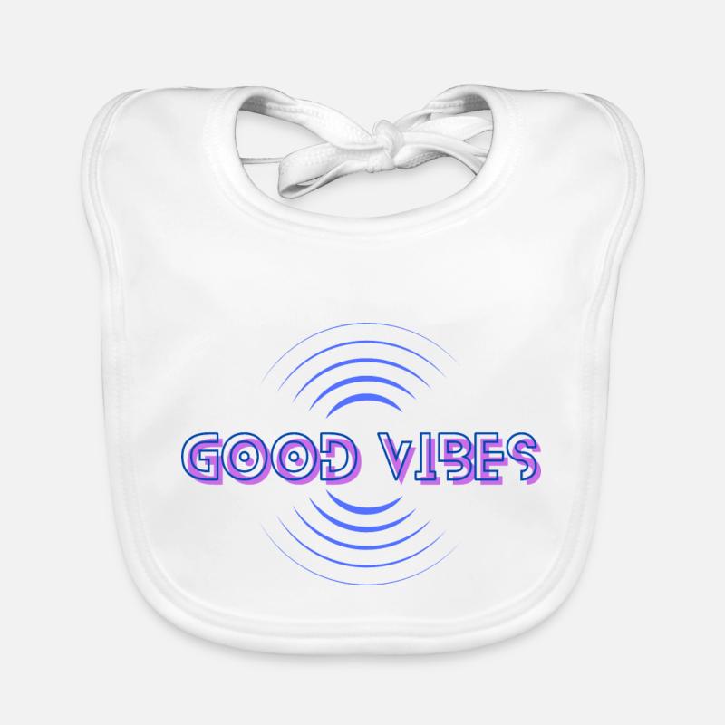 Ondes positives Bavoir bio Bébé