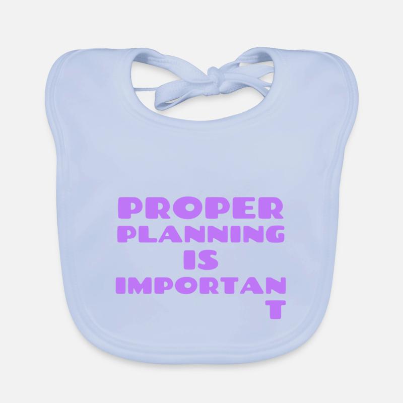 Proper Planning Organic Baby Bibs
