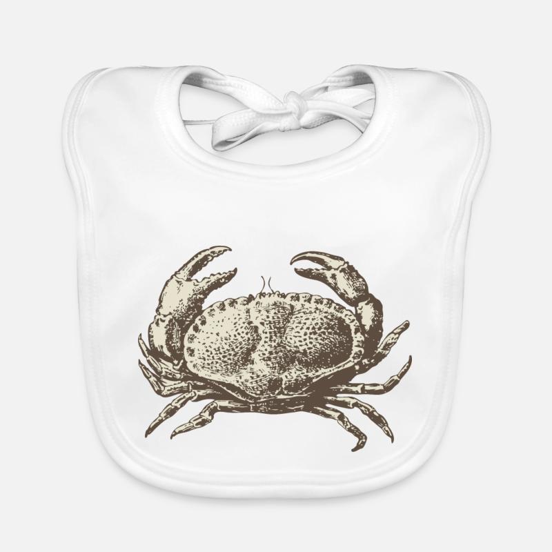 Meerestiere Baby Bio-Lätzchen