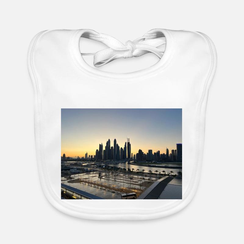Dubai Harbour Organic Baby Bibs