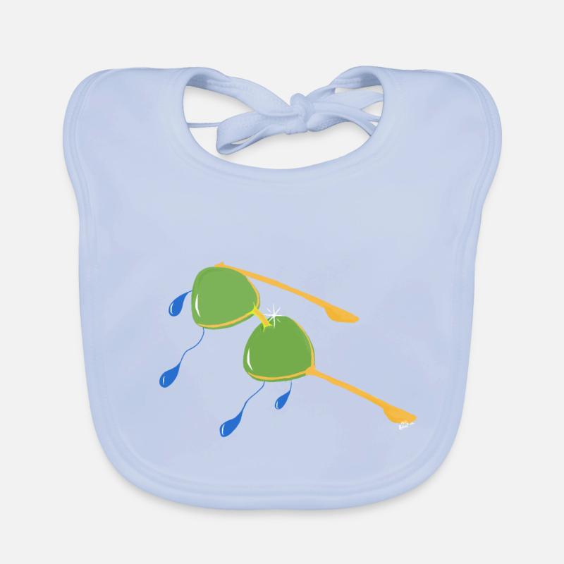 GLASSES THAT I COULD NOT BUY WHEN I WAS YOUNG v.Final Organic Baby Bibs