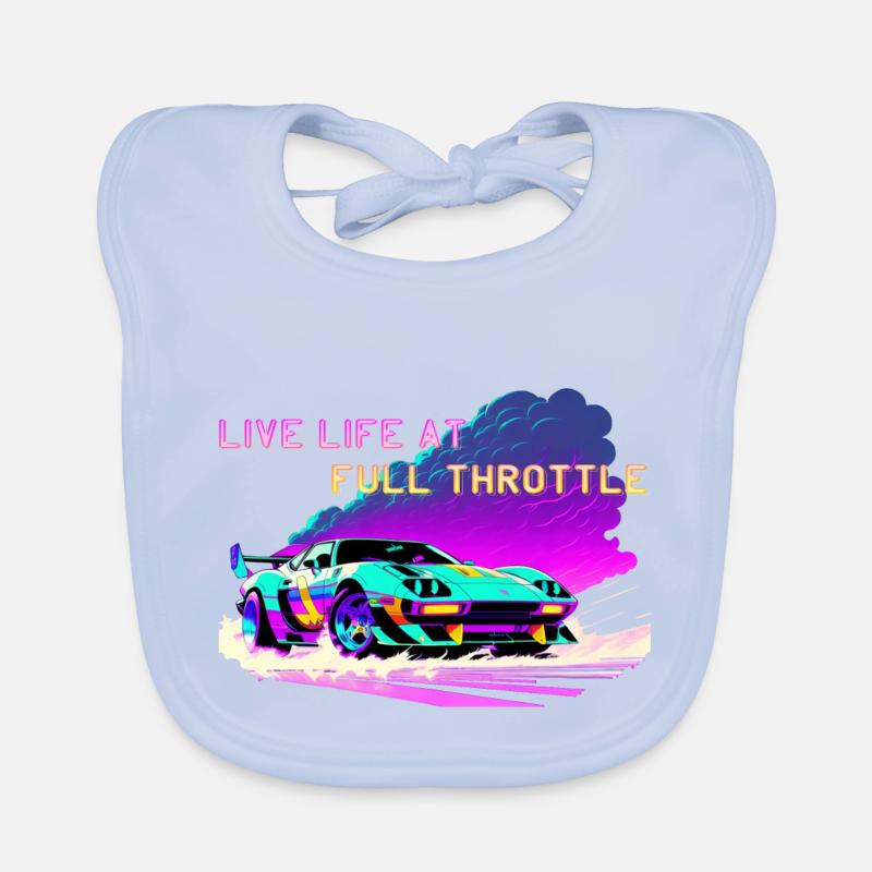 Full throttle Organic Baby Bibs