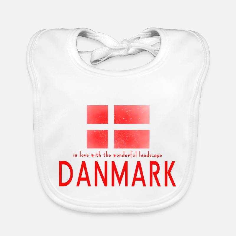 Danmark, Denmark Organic Baby Bibs