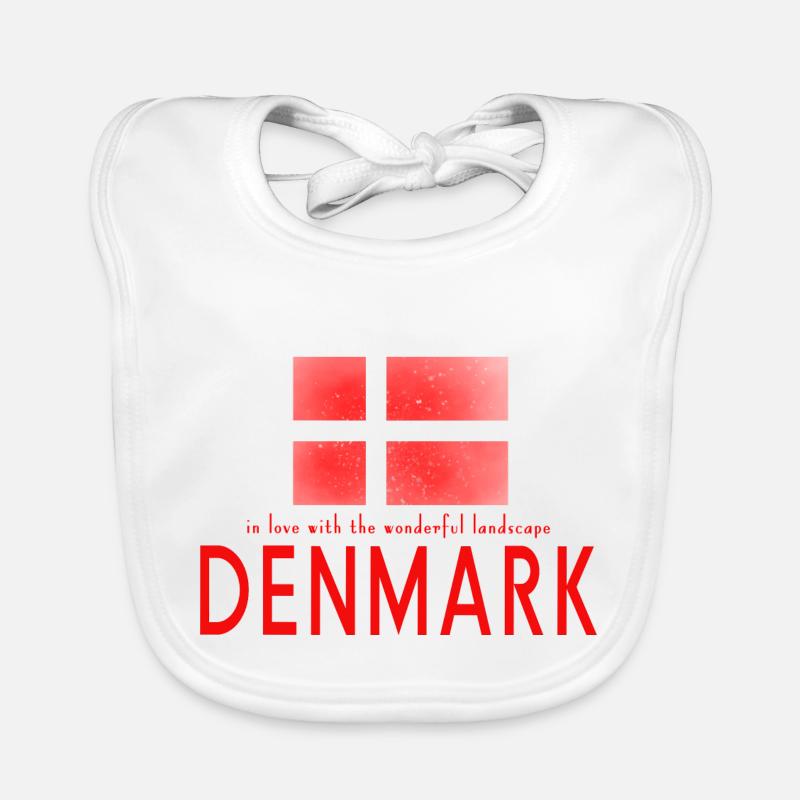 Denmark Danmark Organic Baby Bibs
