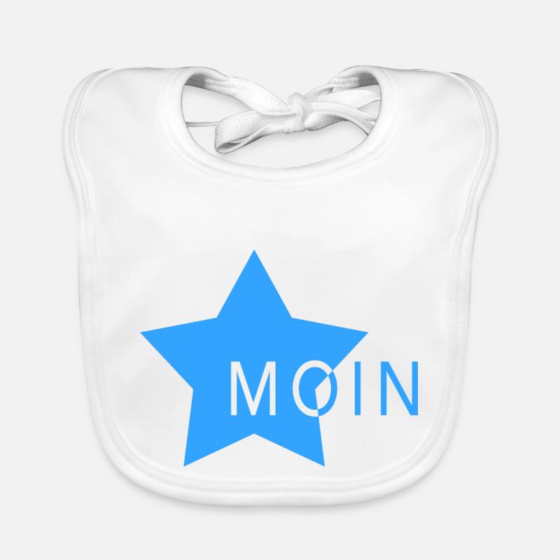 Moin mit Stern Baby Bio-Lätzchen