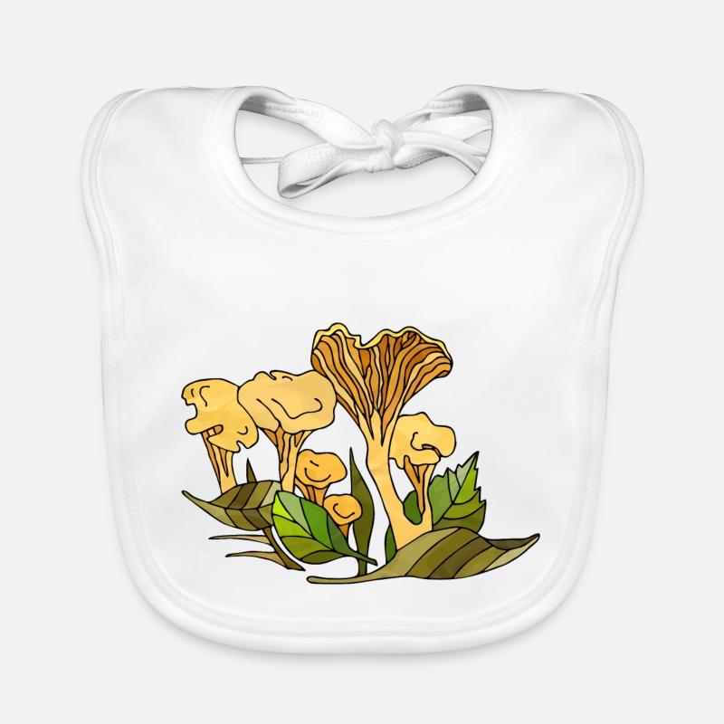 Mycètes Bavoir bio Bébé