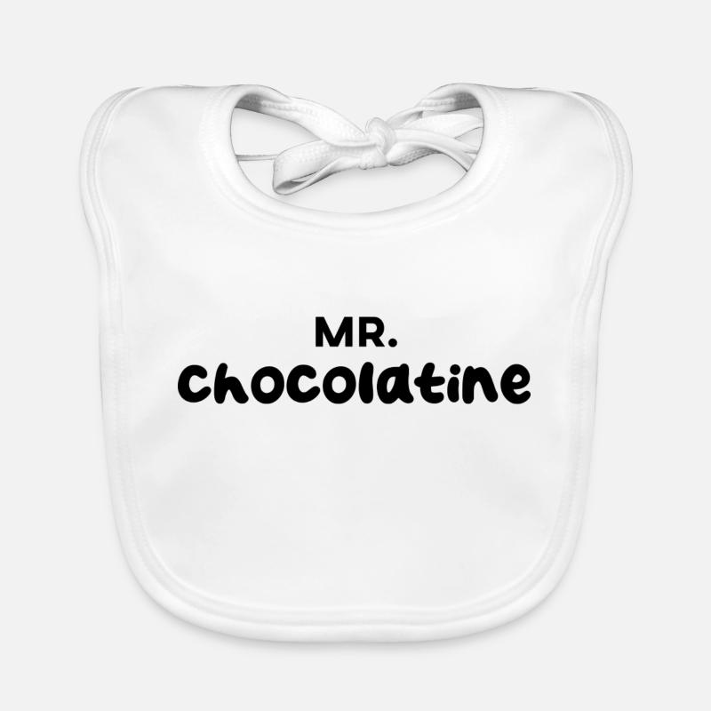 Herr Chocolatine Baby Bio-Lätzchen