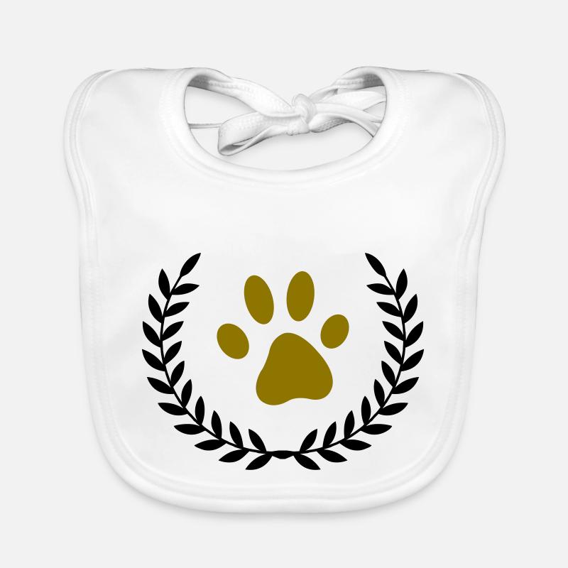 Patte de couronne Bavoir bio Bébé