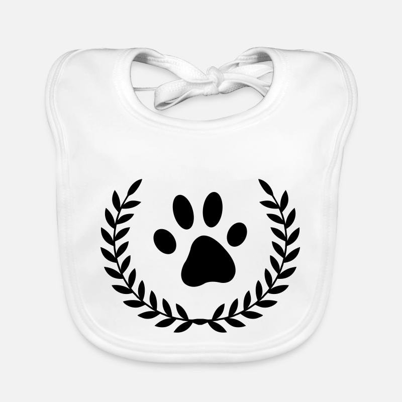 Patte de couronne Bavoir bio Bébé