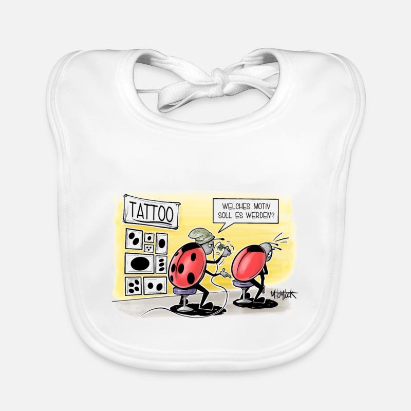 Tattoo-Kaefer Baby Bio-Lätzchen