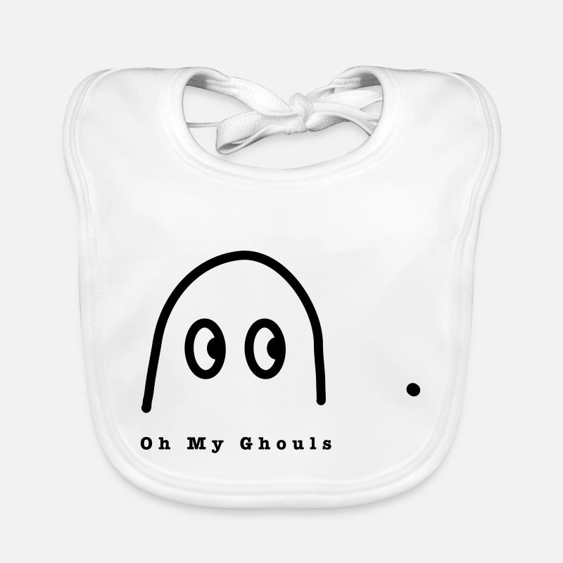 Oh My Ghouls Organic Baby Bibs