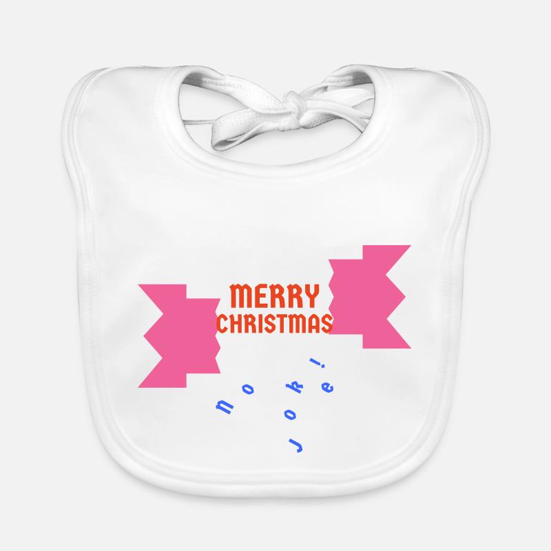 ChristmasCracker Organic Baby Bibs